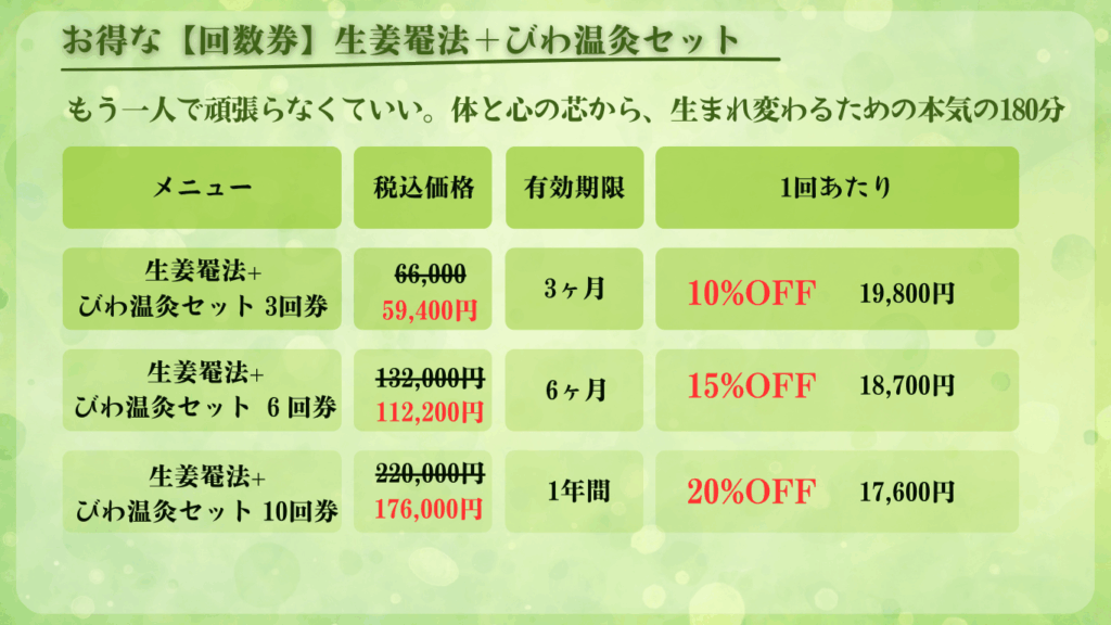 とよこや　メニュー